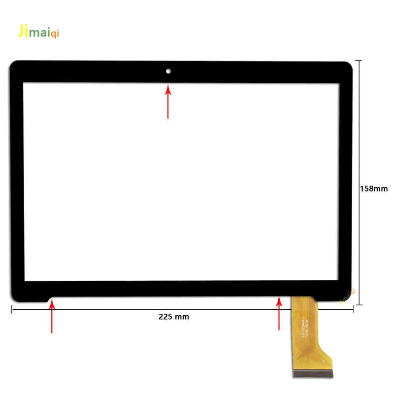 

New Phablet Panel For 9.6'' inch YLD-CGGA461-FPC-A0 tablet External Touch screen Digitizer Sensor replacement Multitoch
