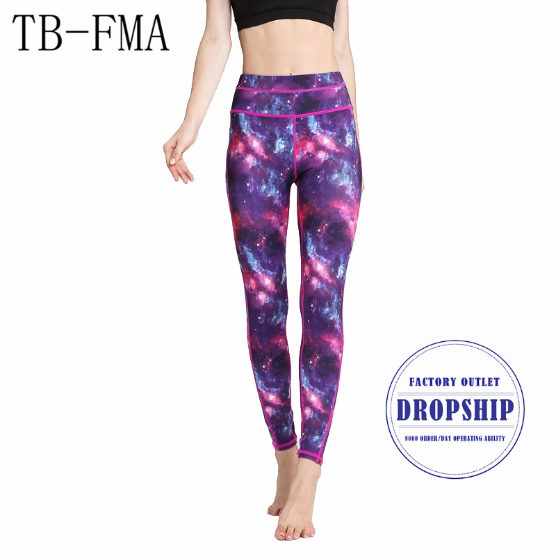 

2017 Women yoga pants High Waist Stretchy Dry Fit Sports Leggings Gym Workout Fitness Compression Sport Tights Yoga Sportswear