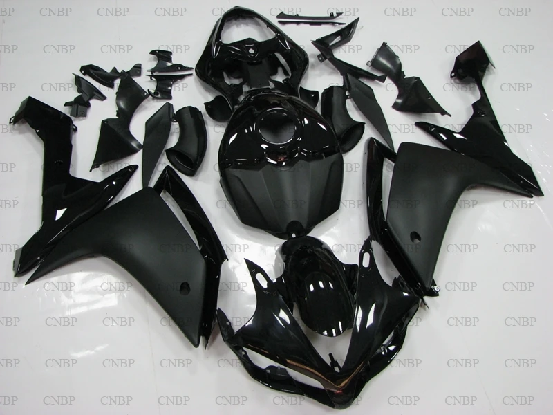 

for YAMAHA YZFR1 2007 Plastic Fairings YZF R1 2007 - 2008 Black Fairing YZFR1 07 Fairings