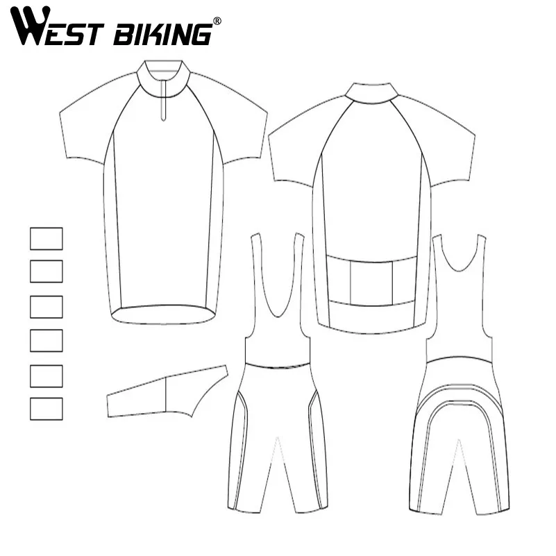 WEST BIKING, изготовленный на заказ дизайн, свободная велосипедная гоночная команда, дорожный Байкер, Велоспорт, короткий рукав, Джерси, мягкие шорты, комбинезон, шорты, костюм