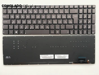

WB West Balkans Keyboard For ASUS UX51 UX51VZ Without Frame Backlit keyboard WB Layout