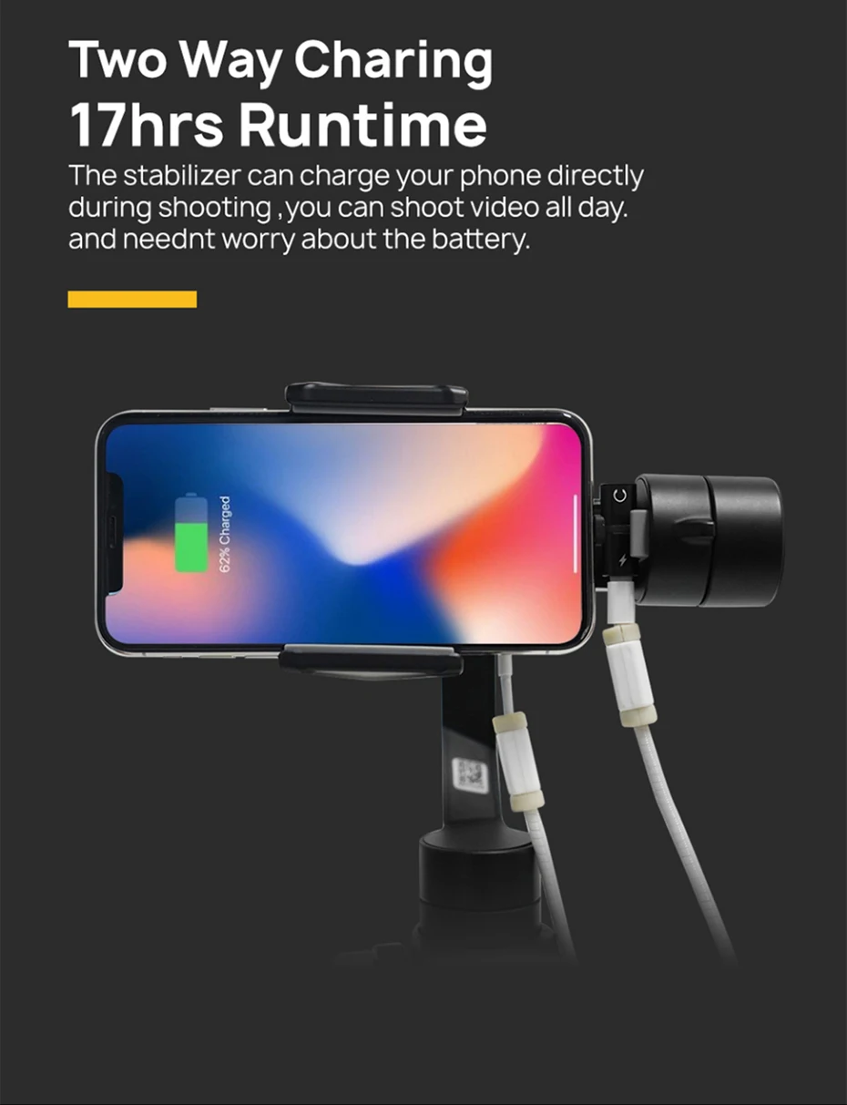 Freevision Vilta-M Pro 3-осевой карданный стабилизатор смартфона для huawei P30 Pro IPhone X XS samsung экшн-камеры Gopro 5/6/7