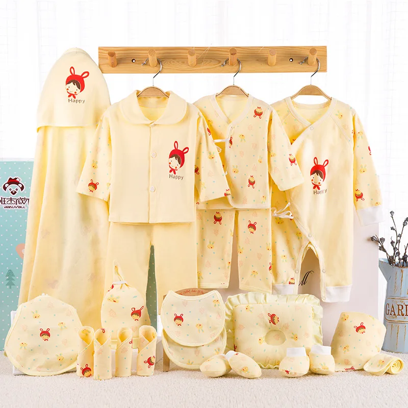 

21 Pcs/Set Cotton Newborn Baby Clothing Set for Girls Boys Toddler Baby-clothes New Born Gift Set