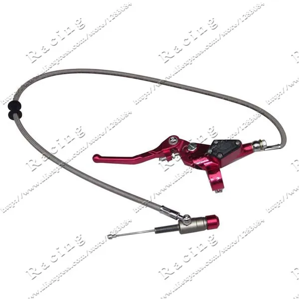 900-1200mm Hydraulic Clutch Lever Master Cylinder For 125-250cc Vertical Engine Offroad Motorcycle Pit Dirt Bike