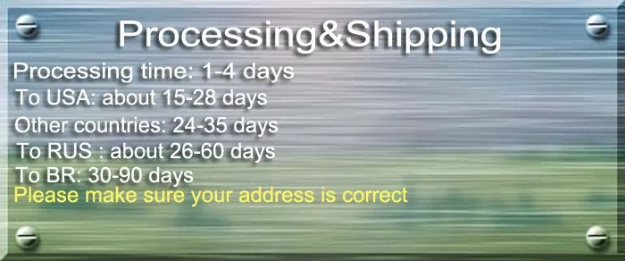 shipping info