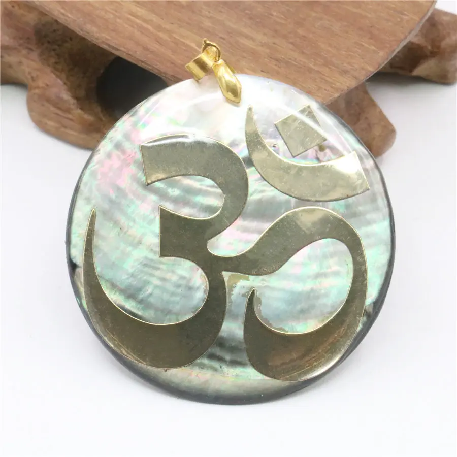 

50mm Natural Abalone Sea Pearl Shell Pendant Flower Elephant Butterfly Tortoise DIY Women Girls Mother's Day Gift Jewelry Making
