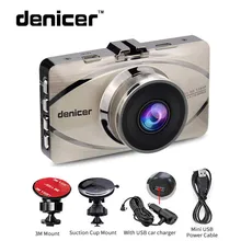 Denicer Новатэк 96655 Видеорегистраторы для автомобилей Камера Full HD 1920×1080 P видео Регистраторы 170 градусов тире Камера регистратор Ночное видение тире cam