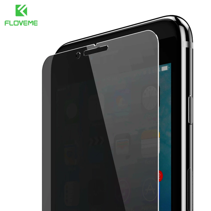 FLOVEME Анти Шпион Для iPhone 7 Плюс Экран Протектор Конфиденциальности 5S iPhone6 6 s 6s