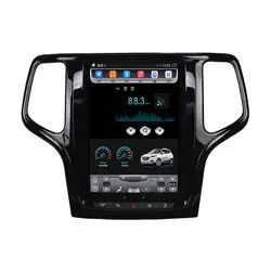 10,4 "tesla стиль вертикальный экран android 6,0 четырехъядерный Автомобильный gps Мультимедиа Навигация для Jeep Grand Cherokee 2014-2017