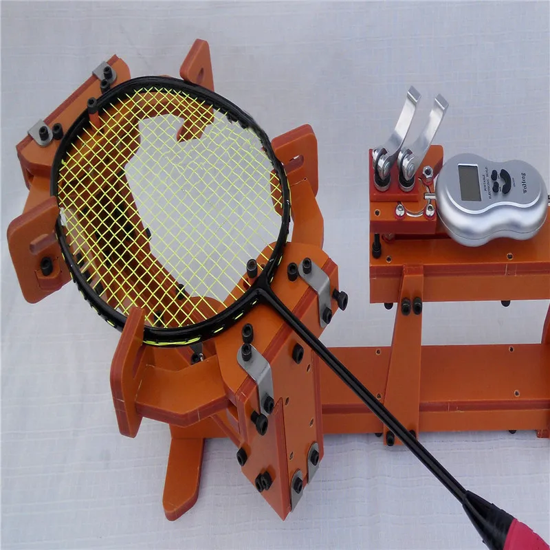 Winch Type DIY Badminton  Racket Stringing Threading Machine 60LB USA 