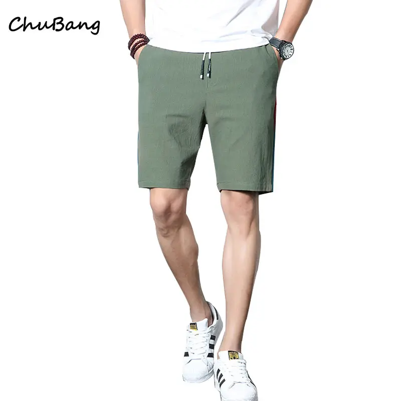 Cotton Shorts Men Fashion Brand Boardshorts Breathable Male Casual Shorts Comfortable Patchwork Plus Size Cool Short 51