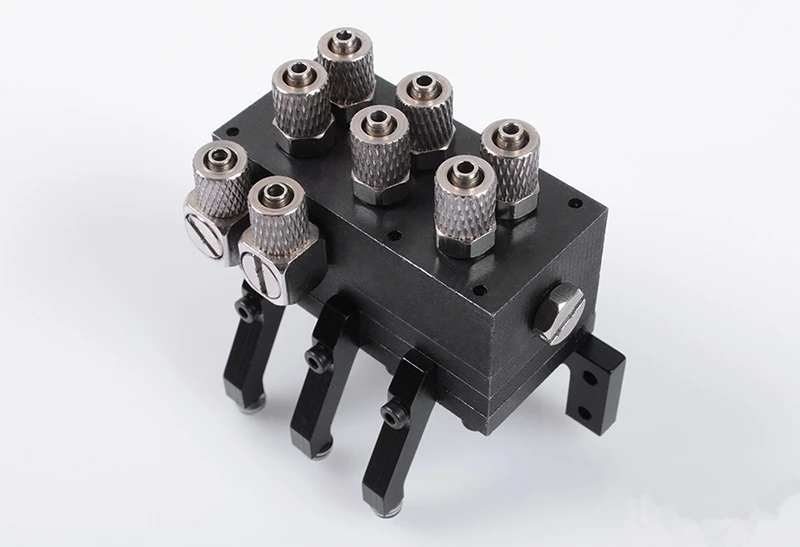 Rc car 1/14Tamiya series toys mcoel Mini Hydraulic Valve Block w/Servo's(Suitable for individual