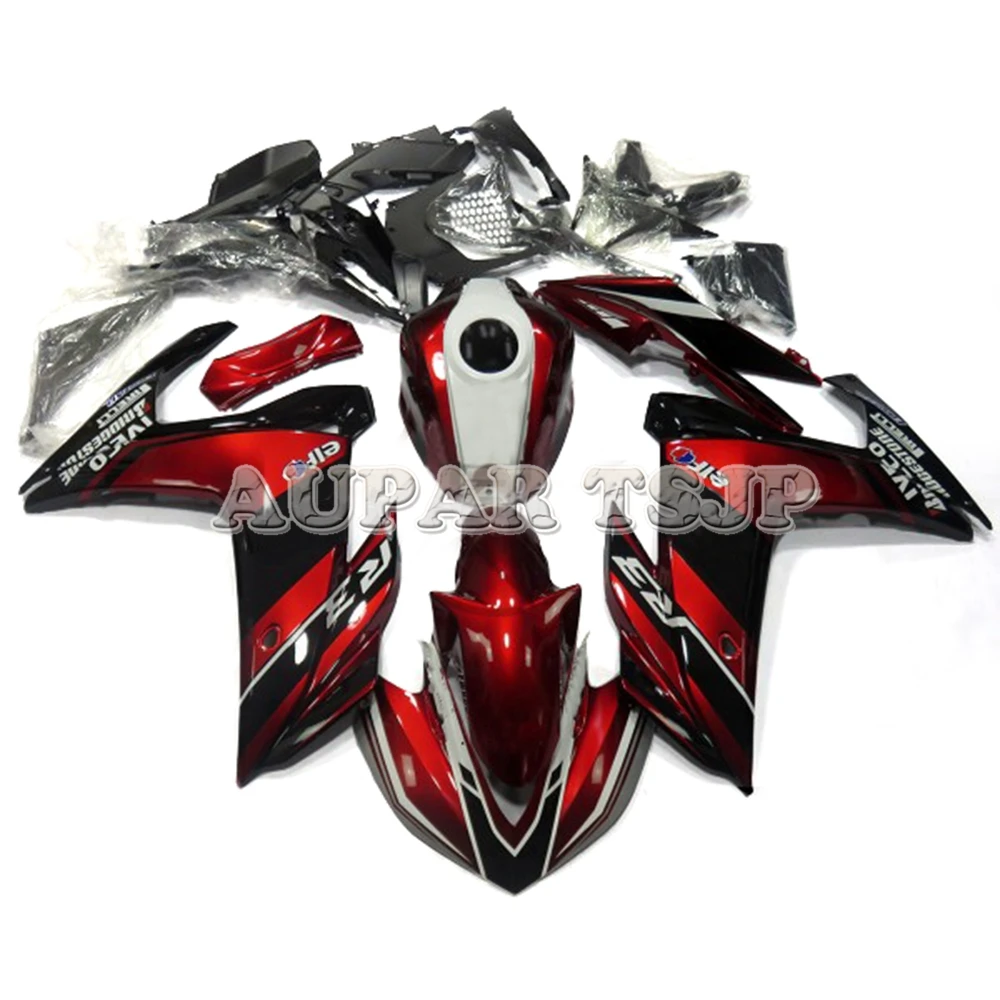 Карамельный Красный Черный Боди Комплект для Yamaha R3 R25 2015 2016 2017 15 16 17 полный