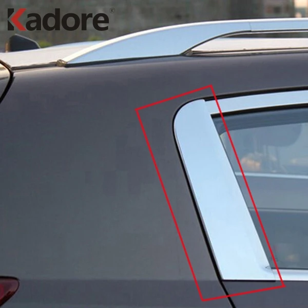 Для Kia Sportage 2015 2014 2013 2012 2011 хромированный столб C задний треугольник окна боковая