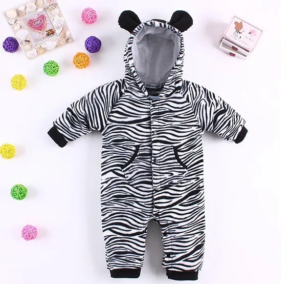 Baby autumn newborn clothes animal style design romper winter child sleepwear kids cotton romper