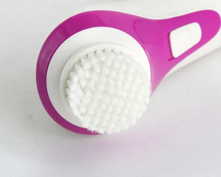 Kemei электрическая щетка для лица очищающая щетка для лица brosse очиститель для женщин Электрический Очиститель Вибрационный массажер машина