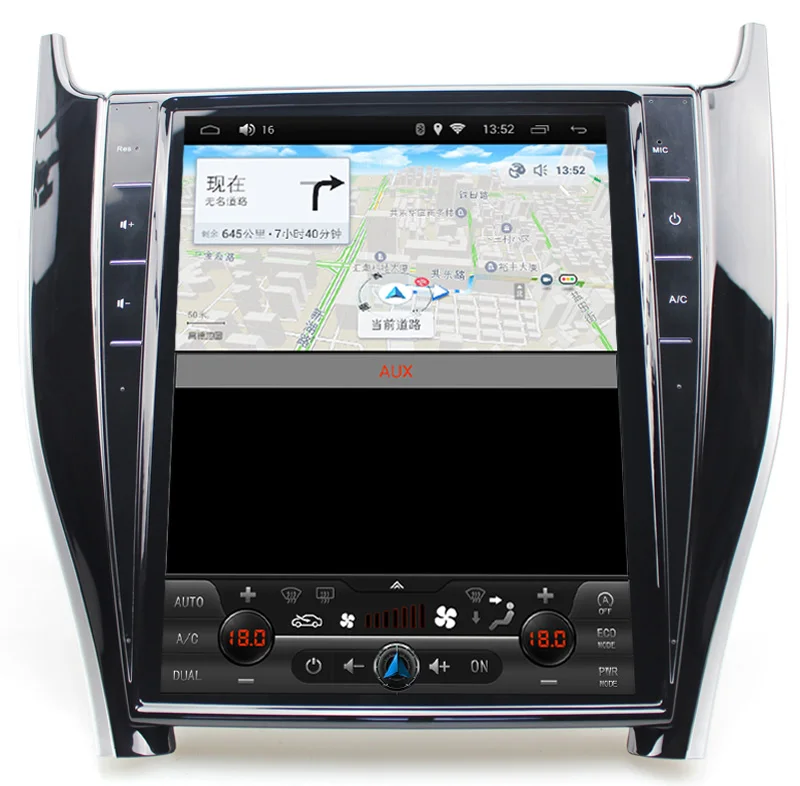 Best 12.1"Android Car Radio DVD Player TV GPS Navi Audio Video Multimedia For Toyota Harrier XU60 2013~2017 with 2GB RAM 32GB ROM 2