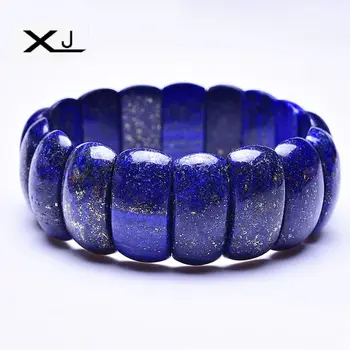 

Natural Lapis Stone Bracelet Jewelry Handmade Natural Stone Beads Bracelet Man's Bracelets Creative Gifts