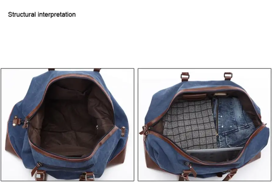 Coneed холст с кожаная дорожная сумка на молнии большая емкость гуманизированные дизайн сумки aug24 r30