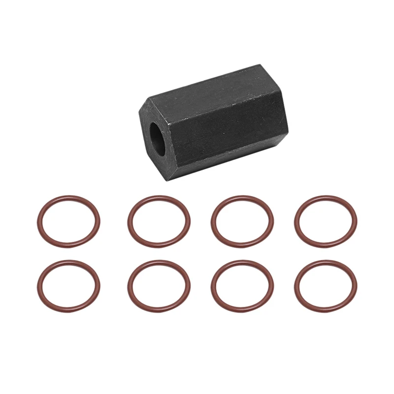 

6.0L For 03-10 Ford Power Stroke High-Pressure Oil Rail Ball Tube Seal Kit +Tool