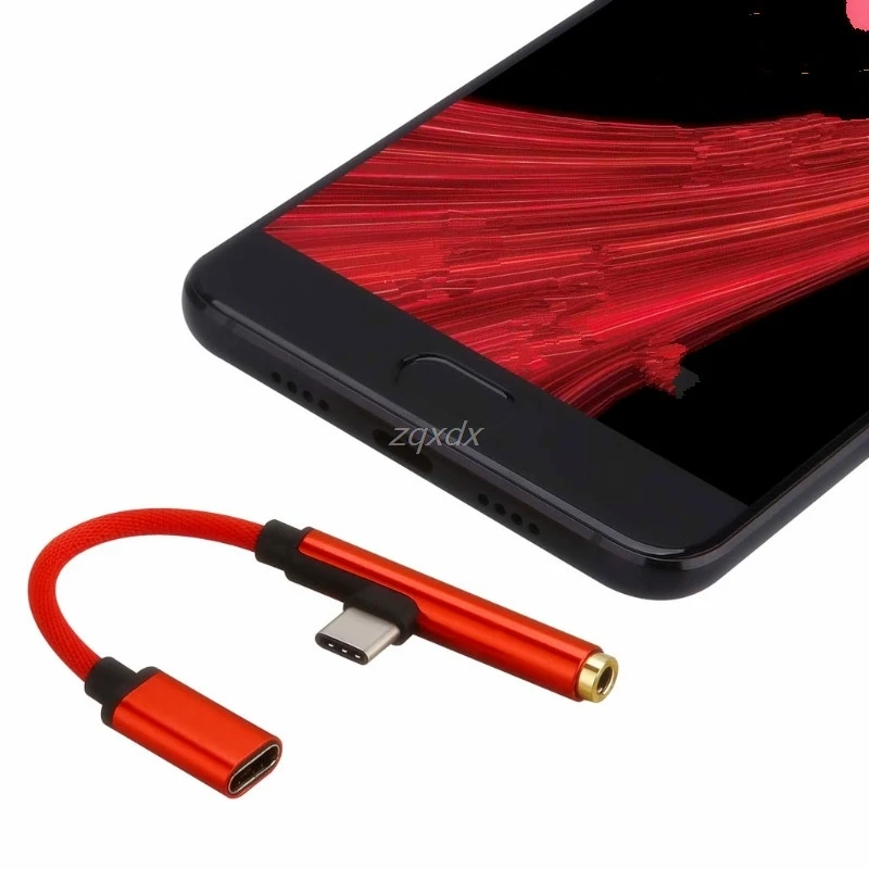 

USB Type C To 3.5 Audio Jack charging cable for Xiaomi 6 Google Pixel 2 XL S9 S8