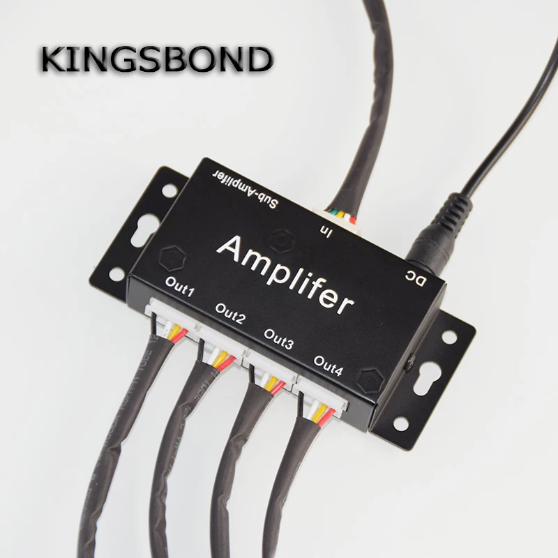 DC12V led amplifier Dream color LED RGB amplifier input SPI signal