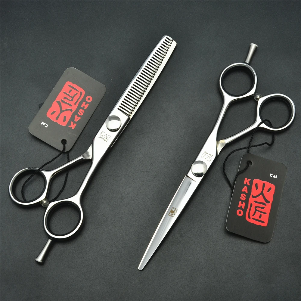 5.0'' 5.5'' 6.0'' Japan 440C Kasho Professional Human Hair Scissors