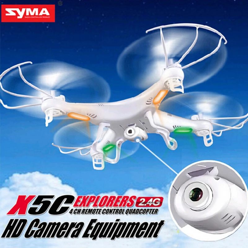 

Hots SYMA X5C 4CH 6-Axis Gyro RC Quadcopter Toys Drone with or without Camera Remote Controller Mini Quadrupter
