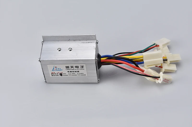 Discount 24V 250W DC Motor Brushed Controller Electric Bicycle Conversion Kit, Chain Twist Throttle Switch, Electric Scooter Bike Engine 4