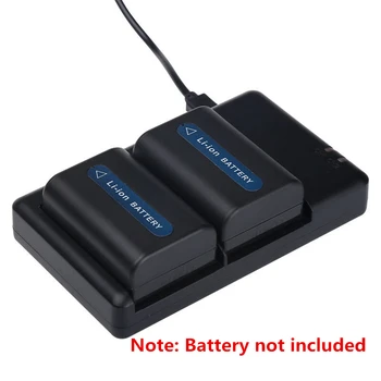 

NP-FM50 NP-FM55H lithium batteries charger NP FM70 FM90 Digital Camera Charger/Two seat For Sony NP FM30 QM70 QM90 QM70D QM71D