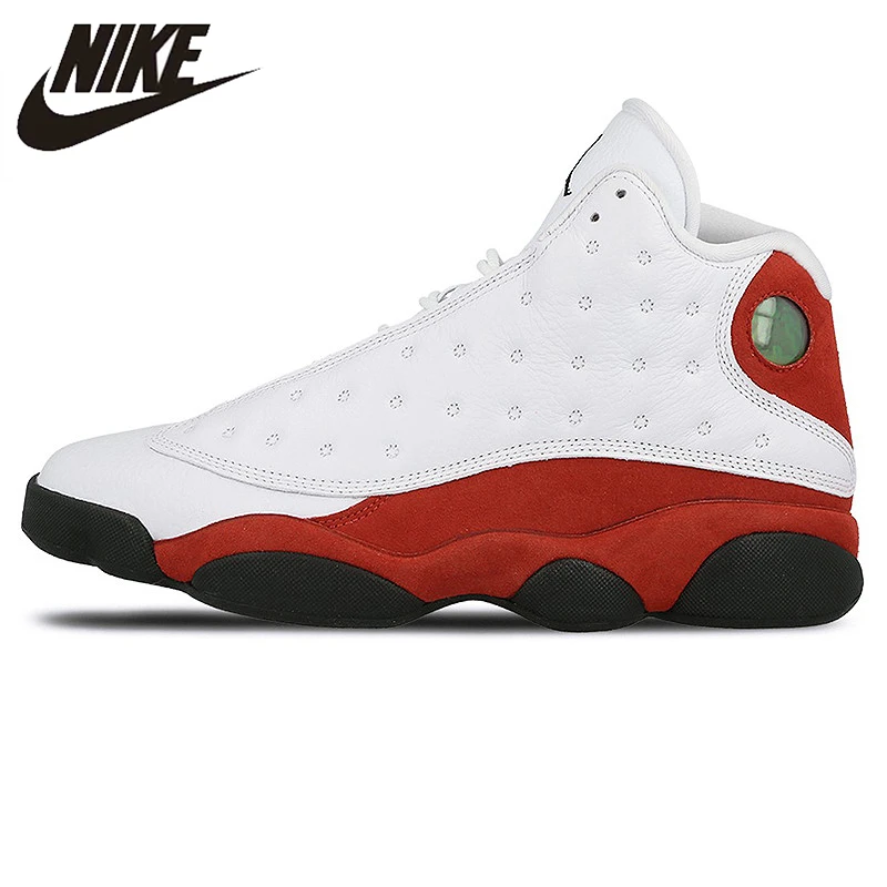 

NIKE Air Jordan 13 Retro "Whitered" Men's Basketball Shoes Sneakers, Original Outdoor Comfort Shoes 414571-122