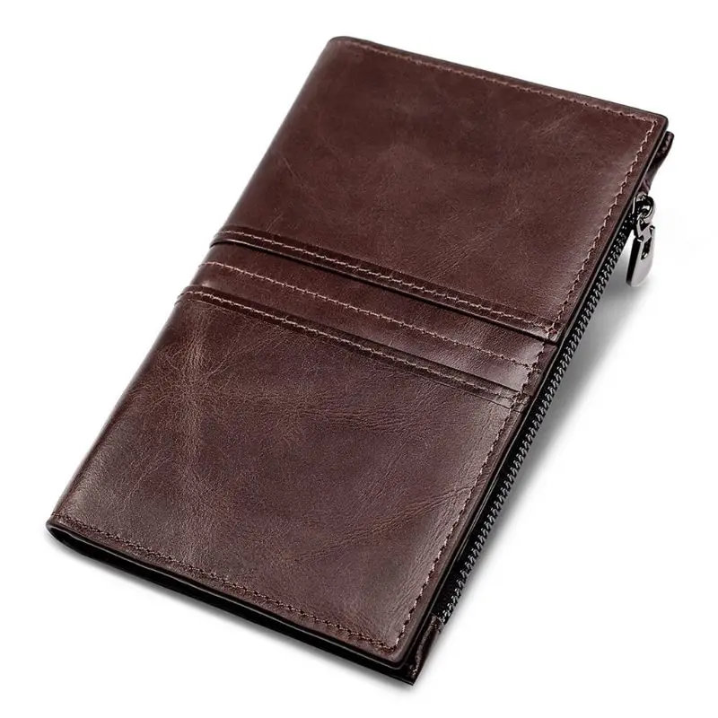 

RFID Genuine Leather Passport Cover Men Driving License Case ID Card Holder Travel Credit Wallet