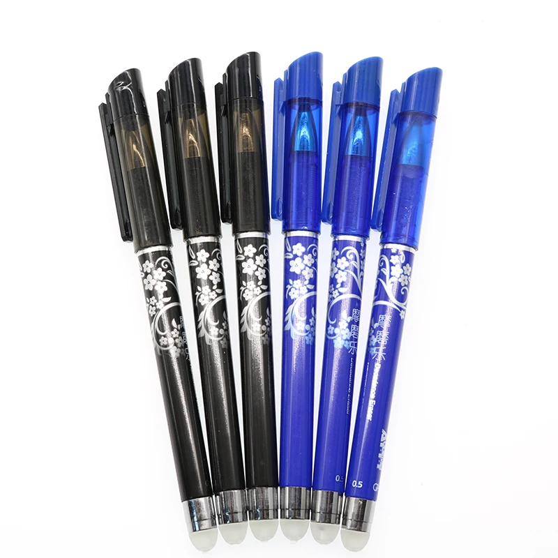 

1pc Office Stationery Unisex Magic Pen Erasable Gel Pen Unisex 0.5mm Refill Children Student Learning Essential Supplies