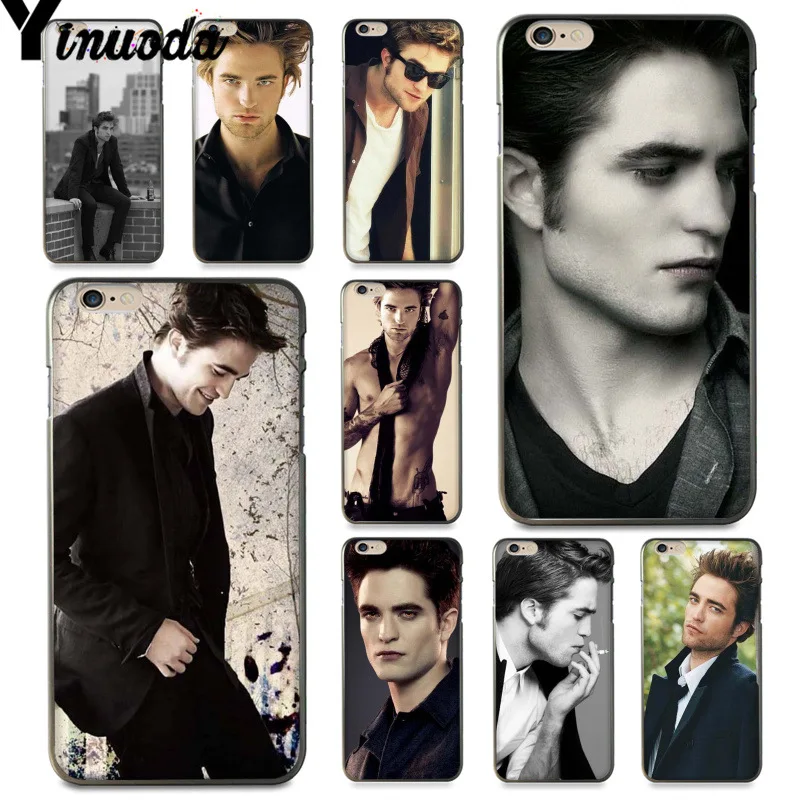 Yinuoda для iphone 7 6 X Чехол rotor Pattinson Twilight Vampire Esquire лучший чехол телефона iPhone 8 6S Plus XS XR