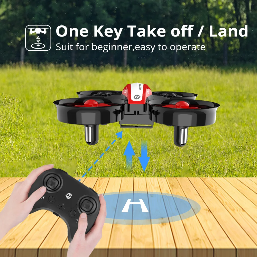 Holy Stone HS210 Mini RC Drone Toy Headless Drones Mini RC Quadrocopter Quadcopter Dron One Key Land Auto Hovering Helicopter