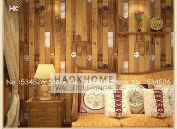 

Wood/plank wallpaper roll papier peint mural papel de parede damask wallpaper PatternDamask wall paper Wallcoverings