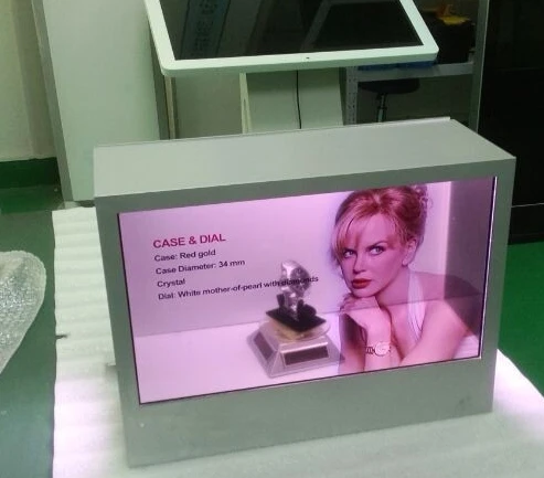  PC computer built in 22 32 42 47 55 65 85 inch LCD Touch interactive transparent advertising screen