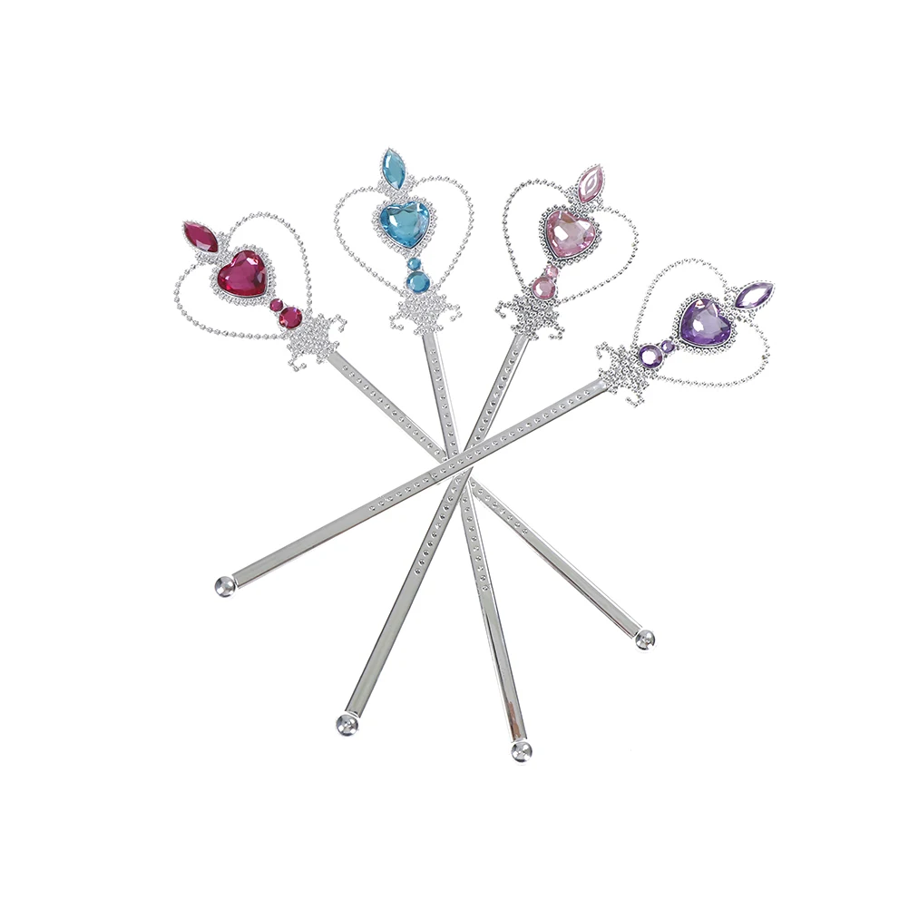 Тиара с кристаллами корона принцессы + волшебная палочка аксессуары для волос