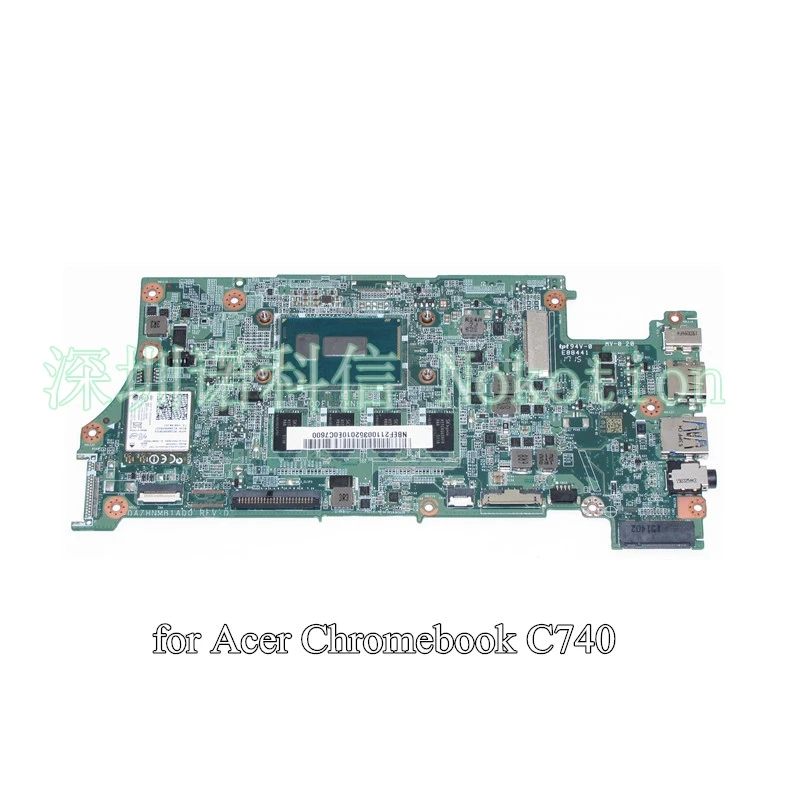 laptop font b motherboard b font for acer Chromebook C740 NBEF211003 NB EF211 003 DA7HNMB1AD0 3205U