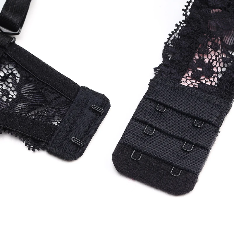 Elegant Half Cup Bra Set Wire Free Embroidery Lace Bra Panties Set Comfortable Sexy Lingerie Set Push Up Bra Brief Set Elegant Half Cup Bra Set Wire Free Embroidery Lace Bra Panties Set Comfortable Sexy Lingerie Set Push Up Bra Brief Set