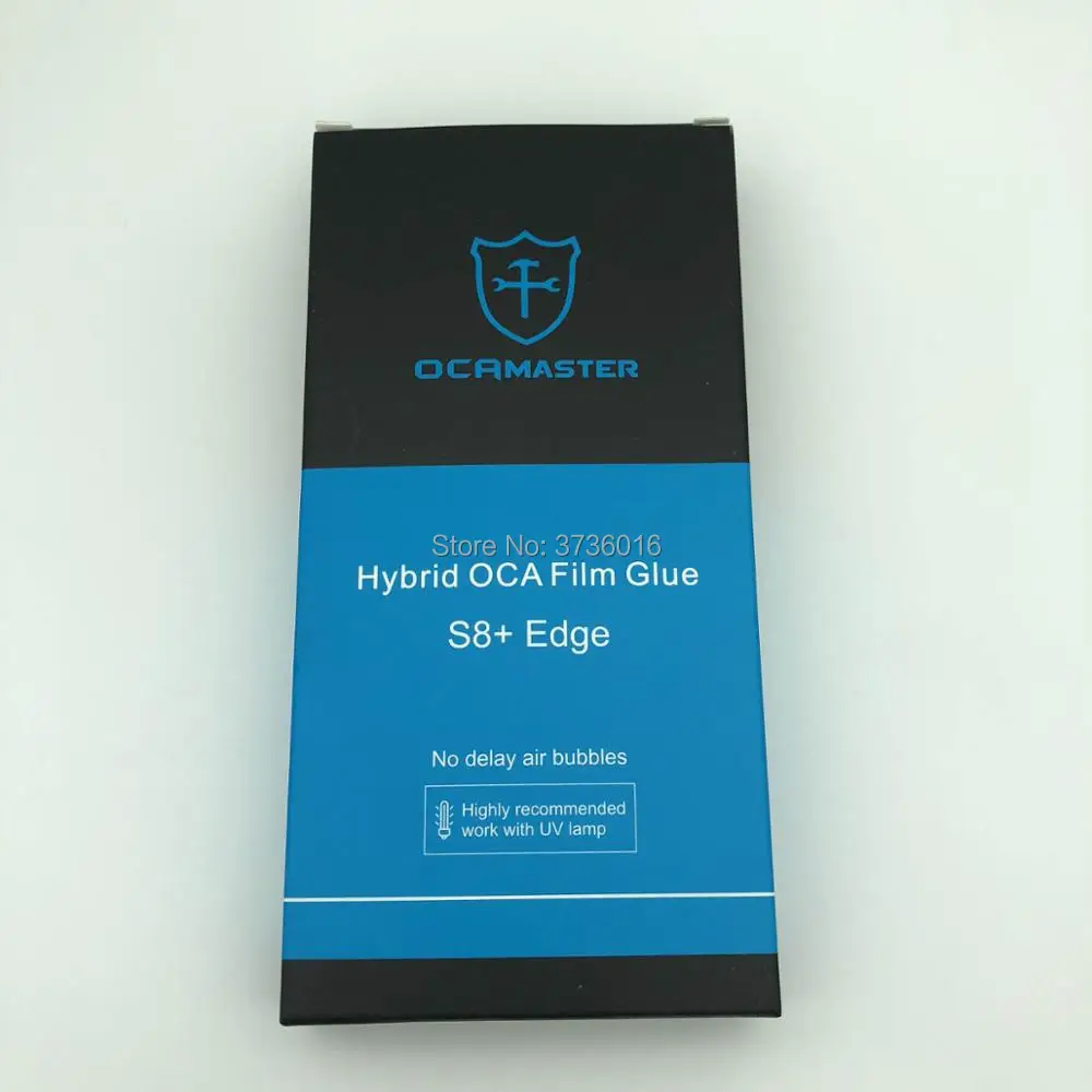 OCA Master OCA оптически чистый клей для Samsung S8 Plus 150UM из рамки или 250UM в рамке OCA пленка ЖК Ремонт Восстановленный