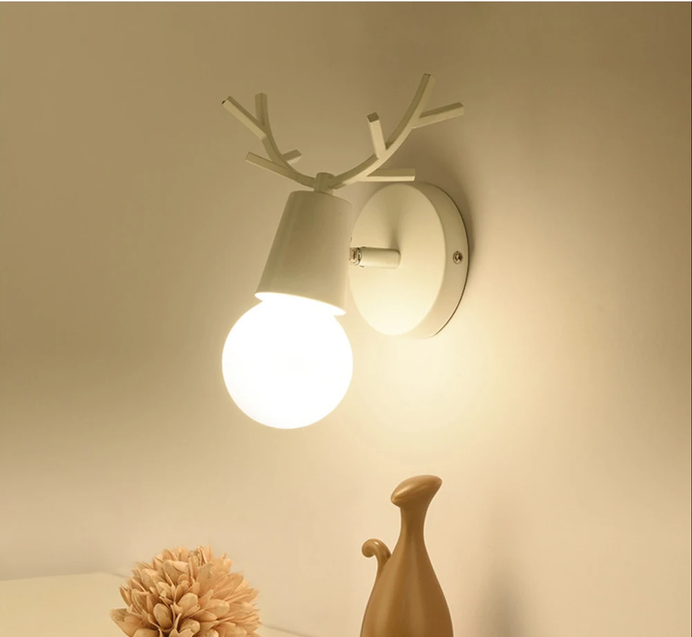 Nordic LED Wall Lights DIY colorful cartoon reading wall light Sconce light Wall Mounted Children room wall Lighting wall lamp