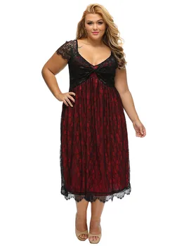 

Sexy Plus Size Deep-V Dress Vestidos VeranoRopa Interior Mujer Women Big Size Boho Dress