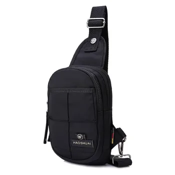 

Men High Quality Waterproof Nylon fashion Messenger Shoulder Bag Military Travel Camp Sling Chest Bag Back Pack
