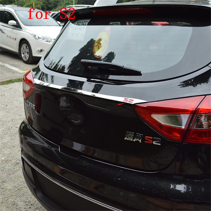 Auto-parts-304-Stainless-steel-trunk-trim-strip-rear-trim-fit-for-2015-JAC-Refine-S2 (1)
