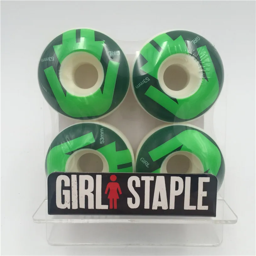 Koop Nieuwe Originele Merk gemengde 101A 50 56mm skateboard wielen voor pro skateboard dek en skaters met goed ontwerp skate wielen