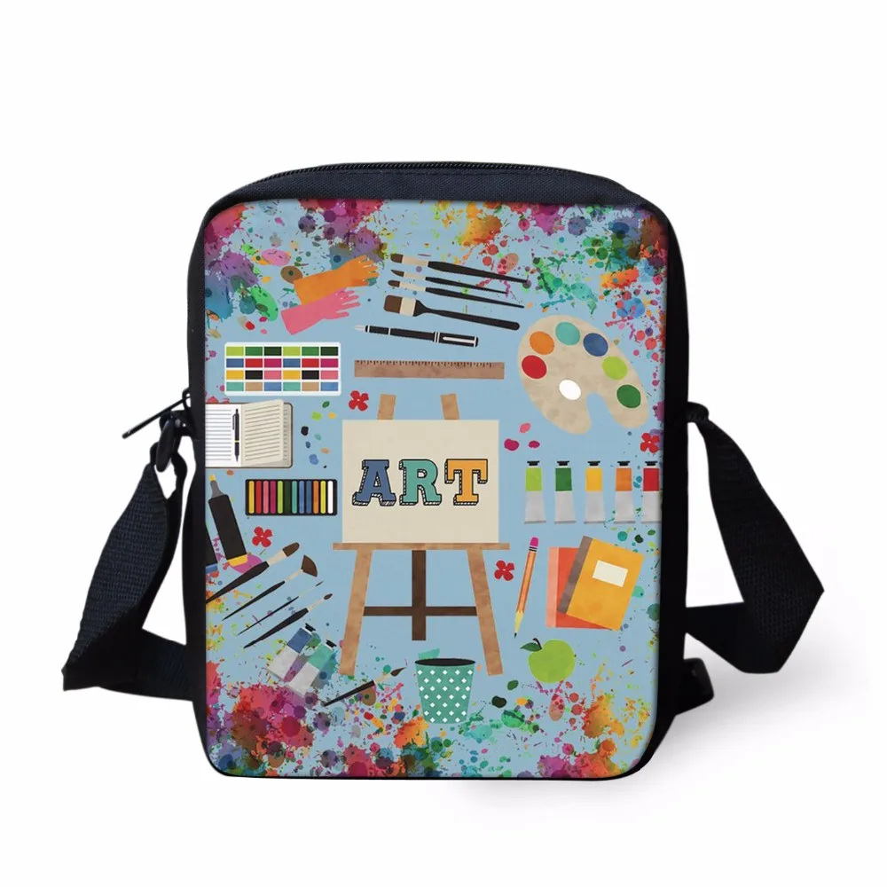 

FORUDESIGNS Crossbody Bags For Boys Girls Cool Art Print Messenger Bag Sewing Cook Shoulder Totes Shopping Travel Mini Satchels