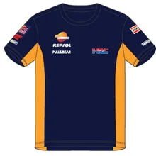 HRC Para Honda REPSOL MOTO GP VR46 Camisetas 93 Motocicleta MAV camisetas Camisa Da Bicicleta Da Sujeira MX ATV off road Corrida T-shirt Racewear