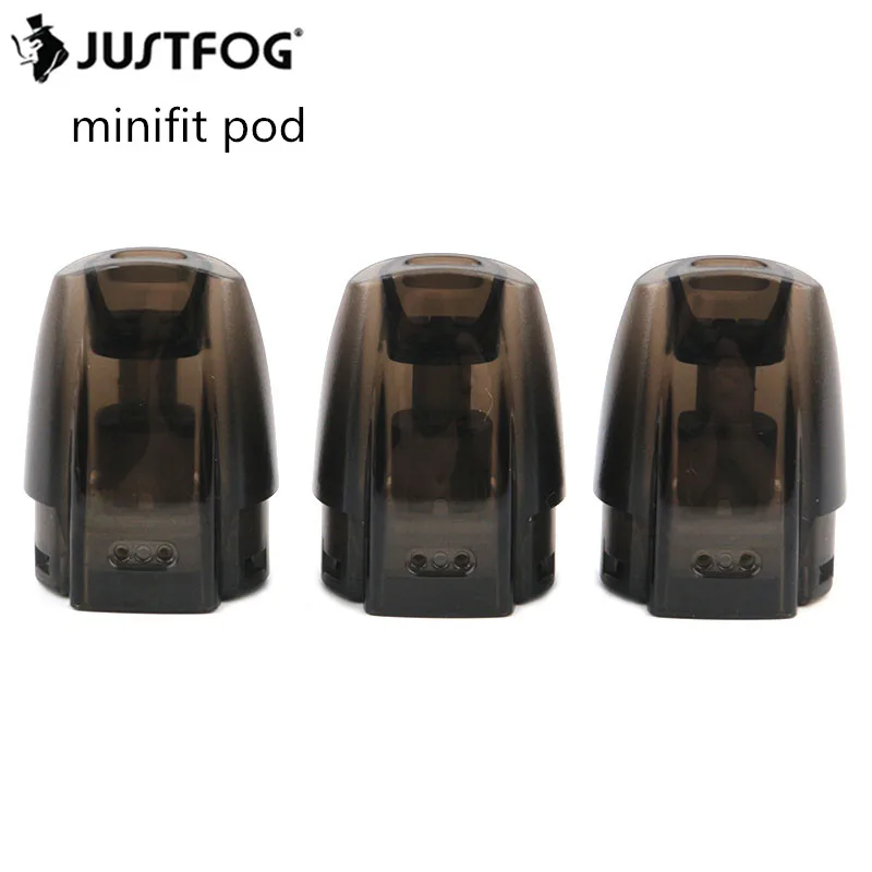 

24pcs/lot Original JUSTFOG Minifit Pod Replaceable Tank 1.5ml 1.6ohm Coils Built-in Electronic Cigarette Atomizer VS P16A Kit