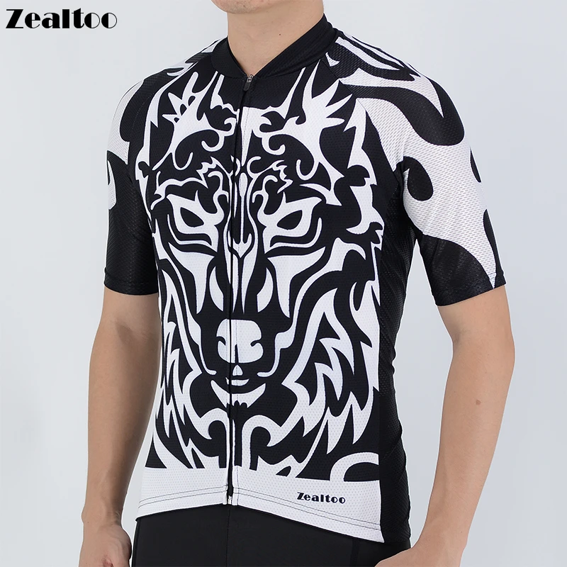 

Zealtoo Cycling Jersey Breathable Summer Team Bicycle Maillot Cycle Wear Shirt Ropa Ciclismo MTB Bike Jerseys Tops